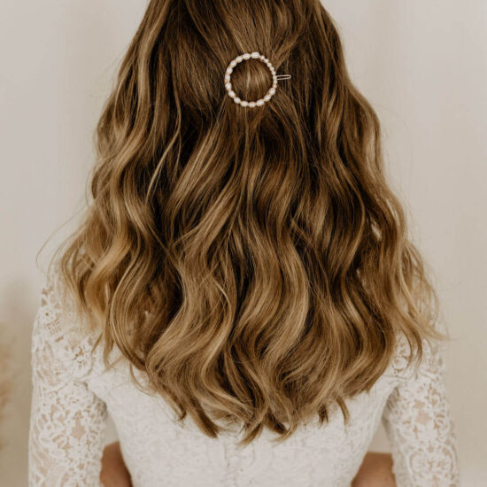 Perlen Haarspange für die Braut