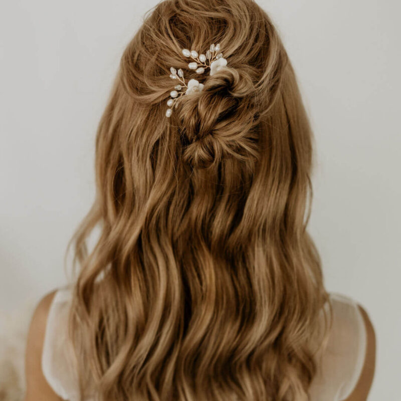 Haarschmuck Blumen Hochzeit Nadelset für deie Braut