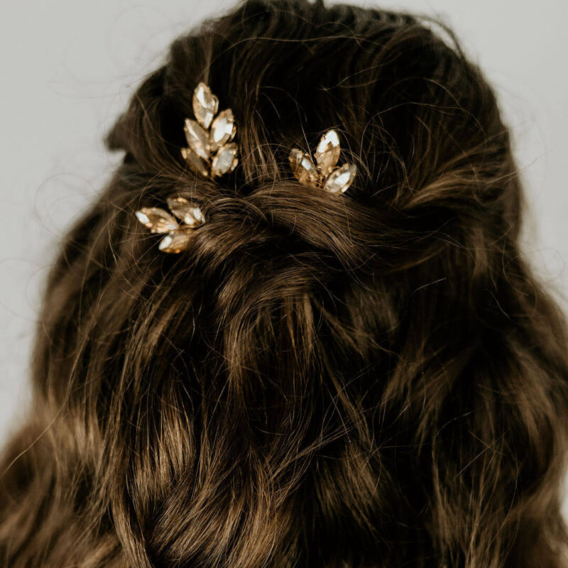 Hair Pins im Farbton gold